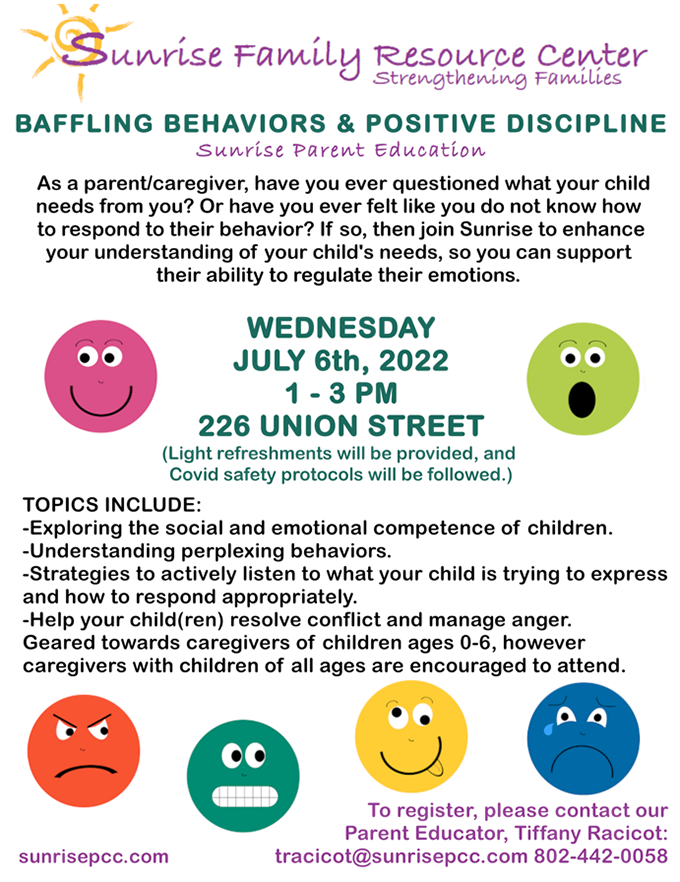 Baffling Behaviors & Positive Discipline